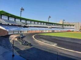 Supervisan avance de obra del Estadio Olímpico