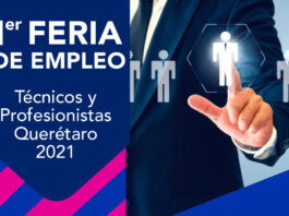 Realizarán Primera Feria Virtual de Empleo para Técnicos y Profesionistas Querétaro 2021