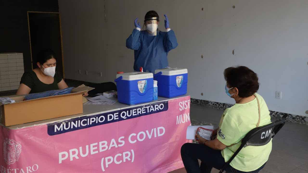Municipio de Querétaro implementó módulos con pruebas COVID para detectar casos asintomáticos