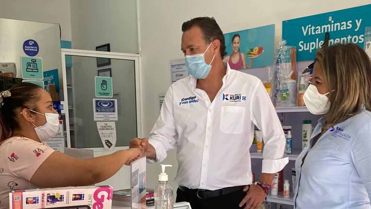 Mayor ingreso familiar; más seguridad; oportunidades para todas y todos; y desarrollo parejo en los municipios: Kuri