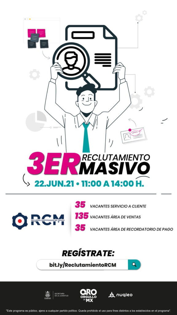https://6enpunto.mx/jovenes/este-martes-22-de-junio-reclutamiento-masivo-de-empleo-para-jovenes-no-te-lo-pierdas/