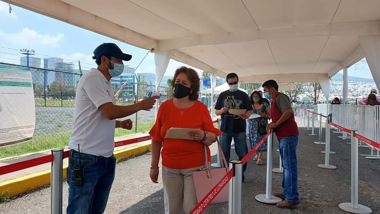 Arrancó vacunación anticovid para personas de 40 a 49 años en 4 municipios de Querétaro