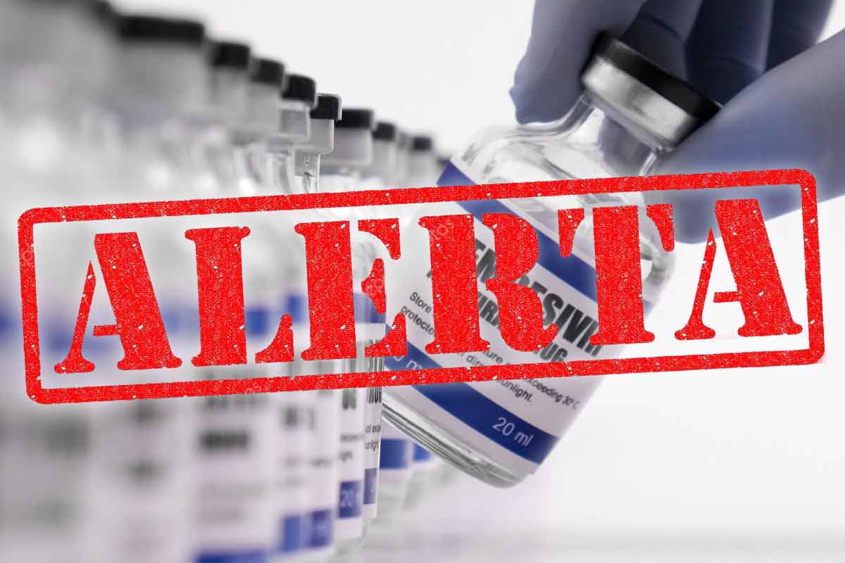 Alerta, emiten notificación de medicamento falsificado de Gilead Sciences, Remdesivir pirata