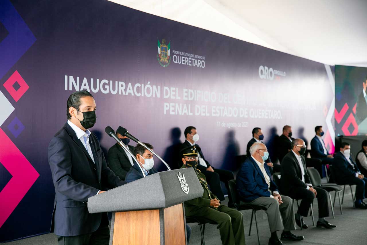 Con nueva infraestructura, se consolida el modelo queretano de justicia Cosmos: Francisco Domínguez