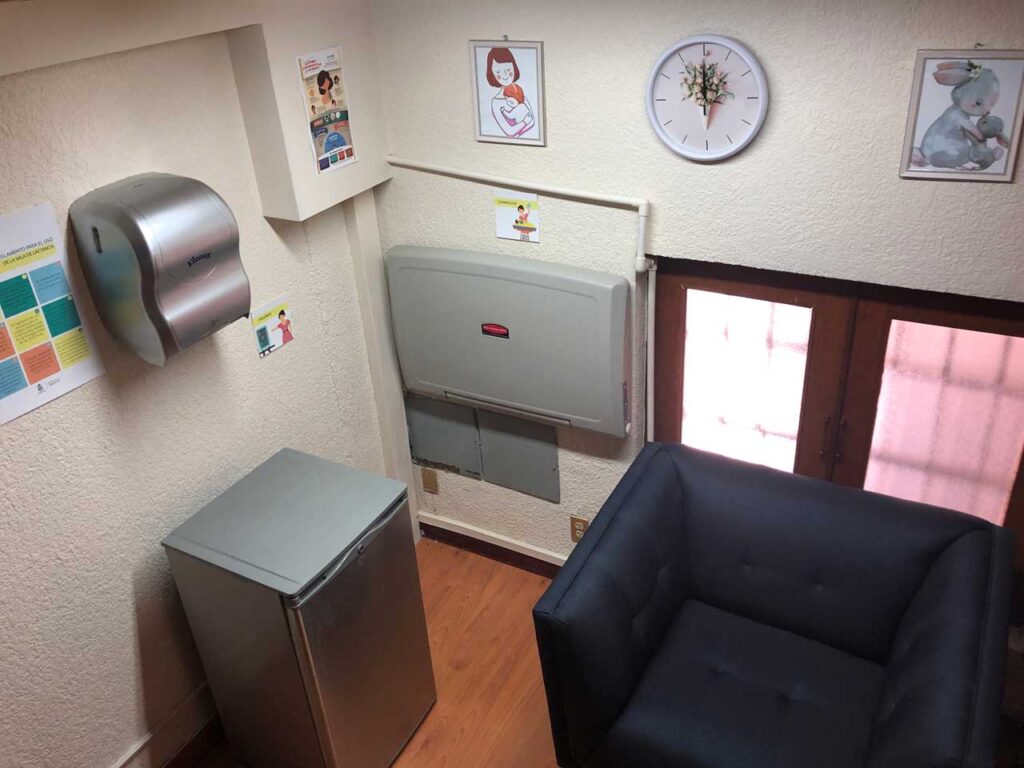 Habilita Oficina de la Gubernatura su sala de lactancia