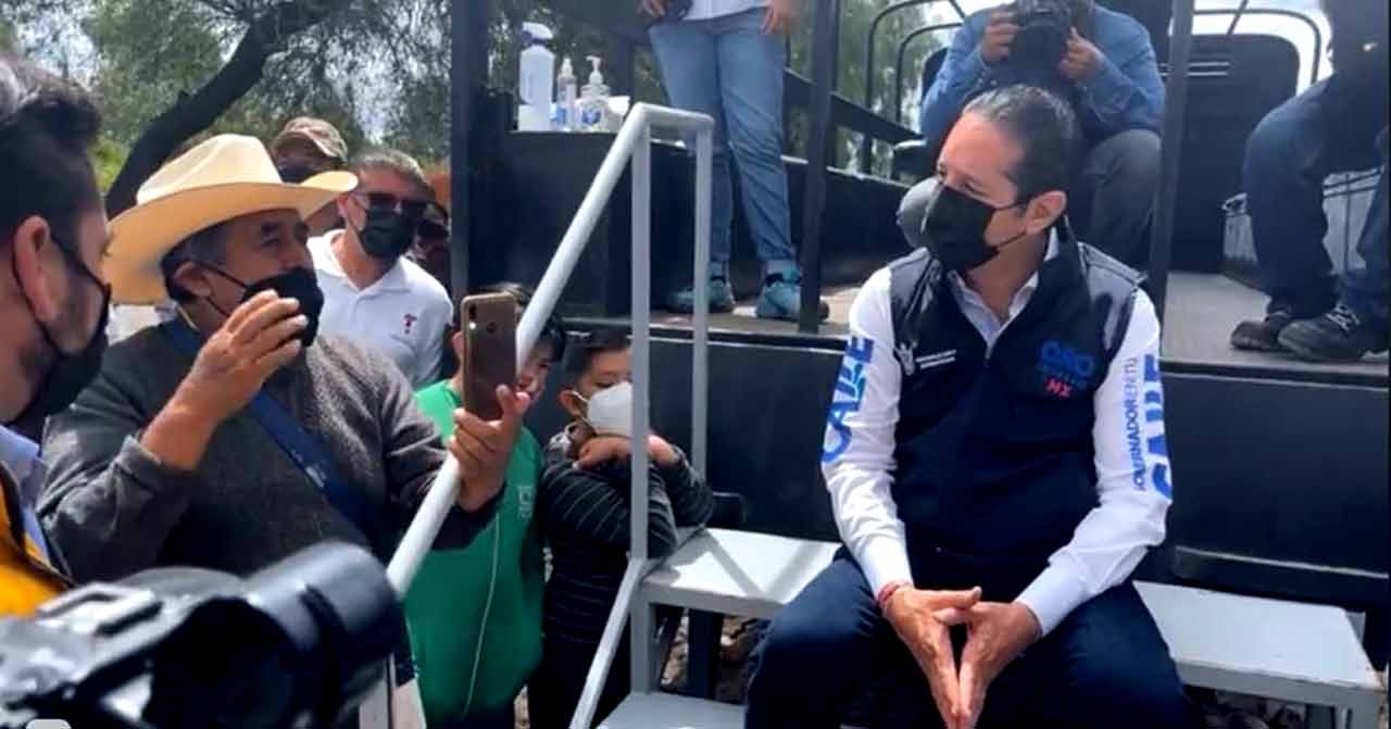 Recorre el gobernador de Querétaro zonas afectadas por inundaciones en Tequisquiapan
