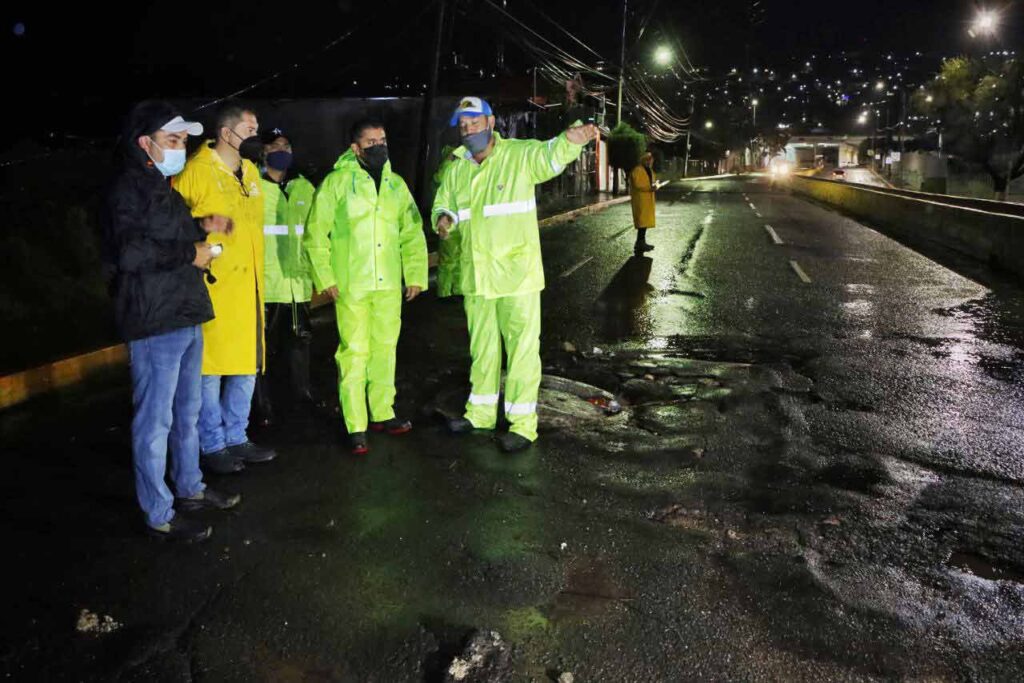 Sosa Pichardo visitó zonas que presentaron afectaciones por las recientes lluvias dentro de la demarcación, para atender llamados de los pobladores