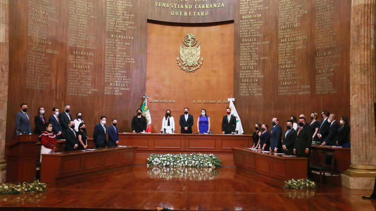 Así quedaron integradas las comisiones de la LX Legislatura de Querétaro
