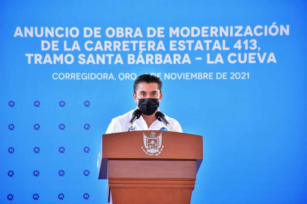 Anunciaron las obras de modernización de la Carretera 413 en Corregidora