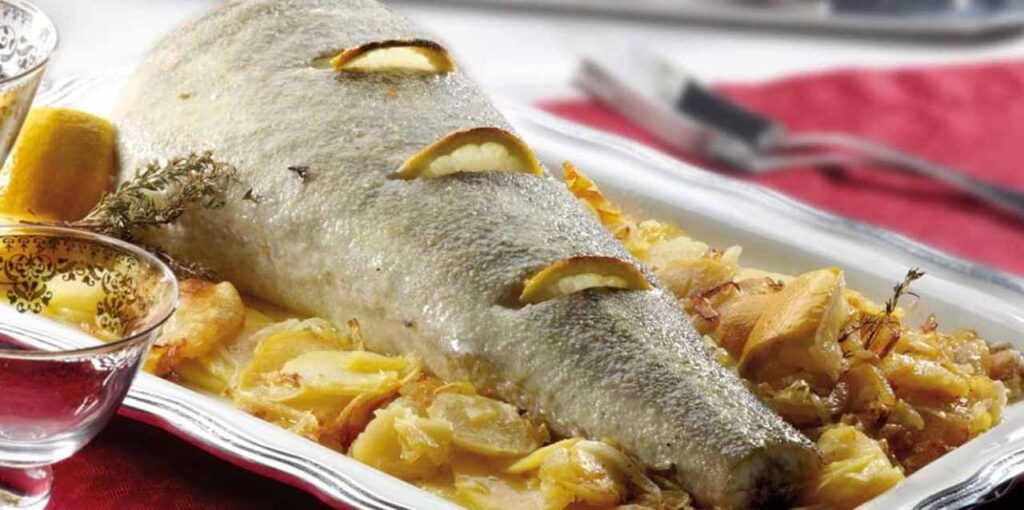 Bacalao noruego fresco de navidad