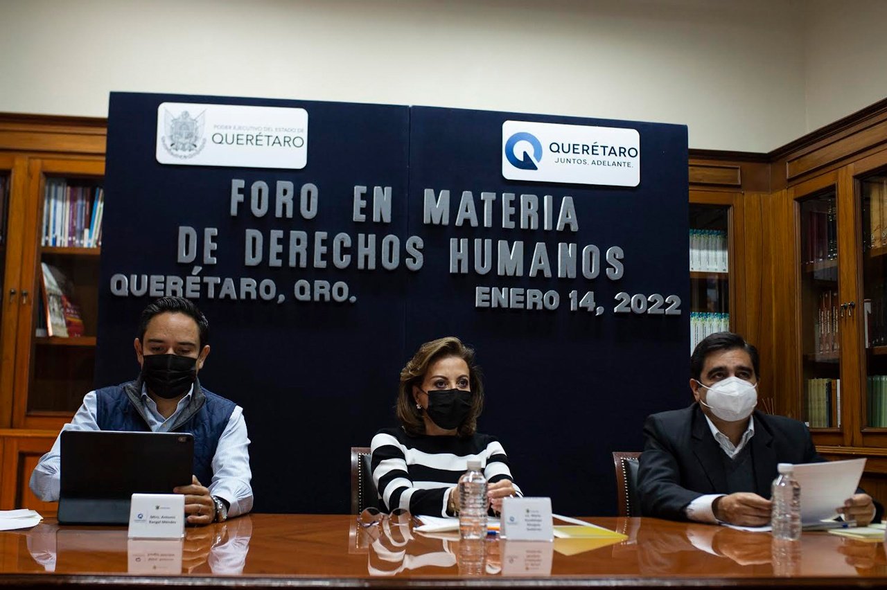 Derechos humanos son prioridad en la agenda pública de Querétaro: Guadalupe Murguía