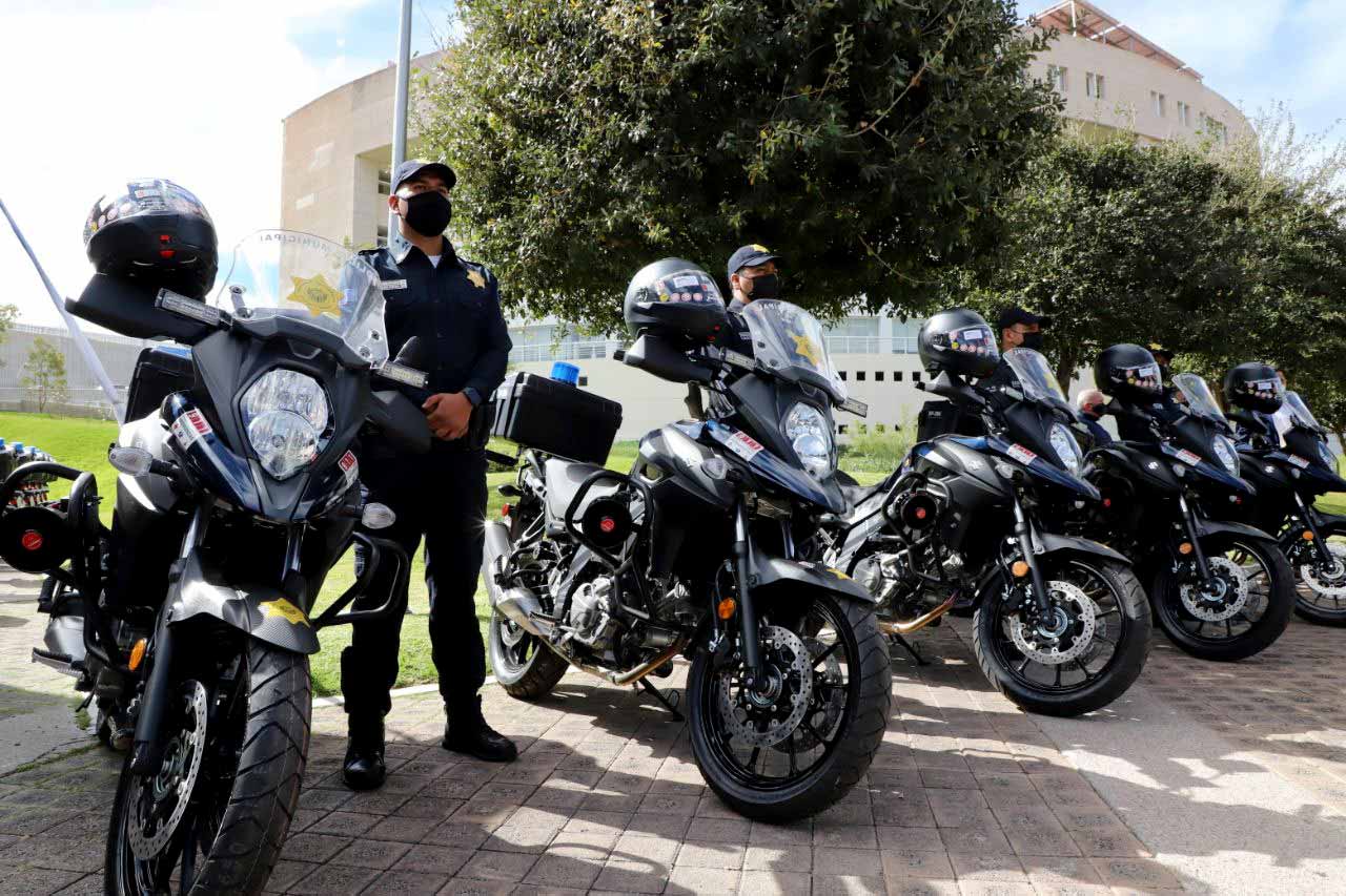 La seguridad, la más alta prioridad: Luis Nava al entregar equipamiento y vehículos a la SSPM