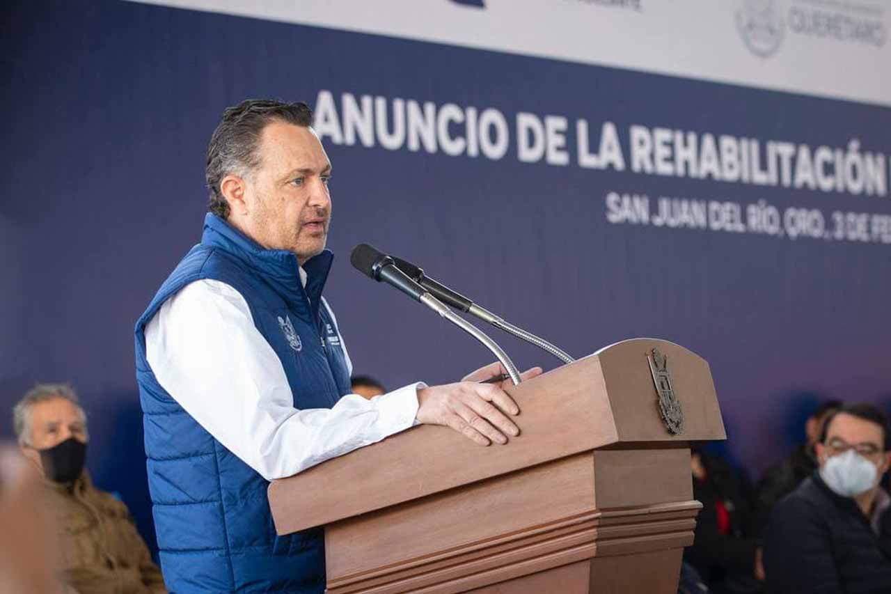 Anuncia Mauricio Kuri 345.7 mdp para obras sociales en San Juan del Río