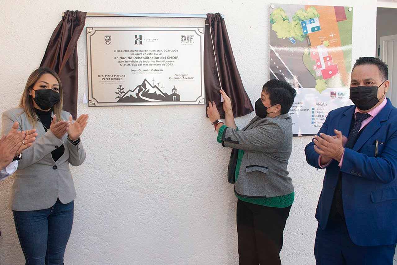 Entregan nueva Unidad de Rehabilitación de Huimilpan
