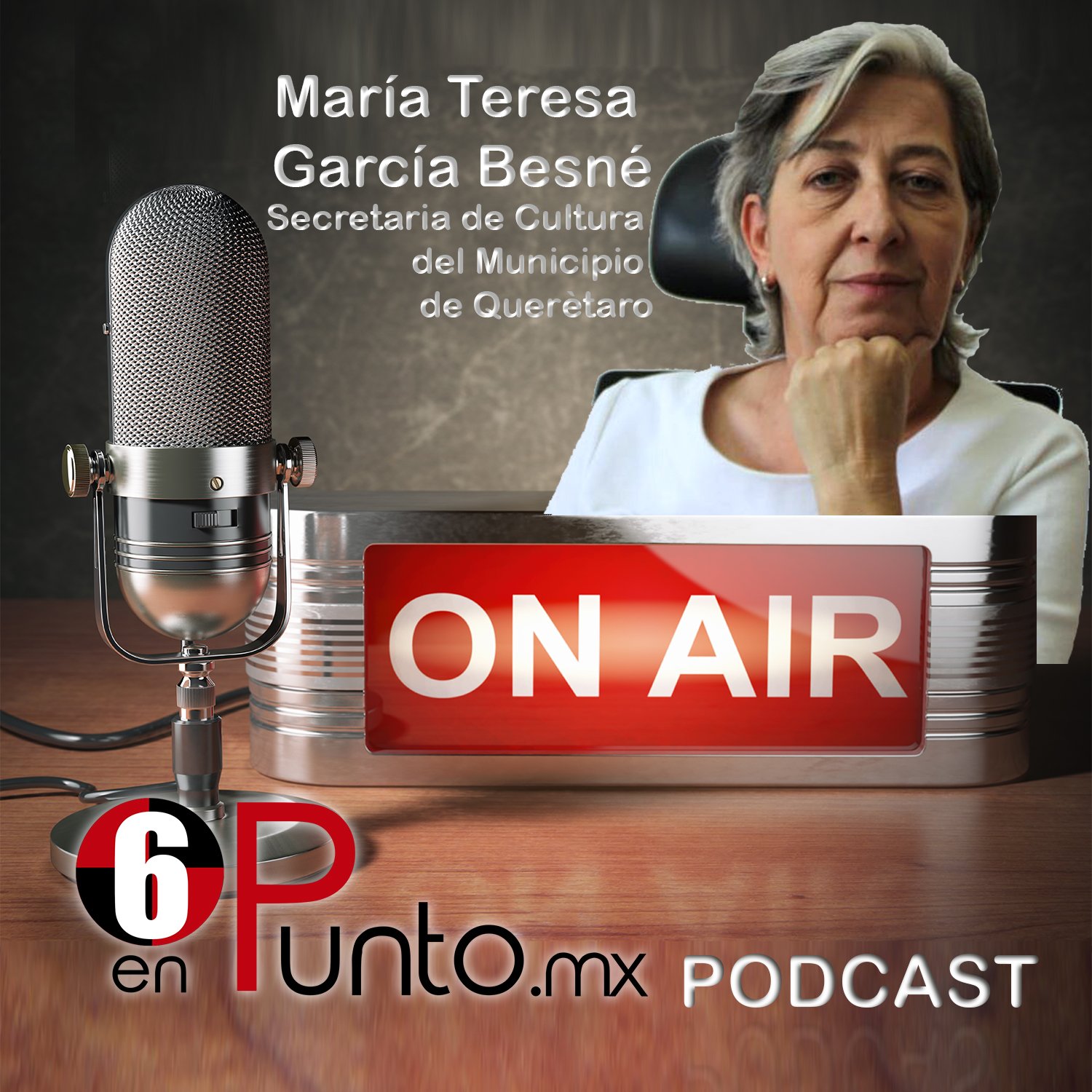 María Teresa García Besné, secretaria de Cultura del Municipio de Querétaro