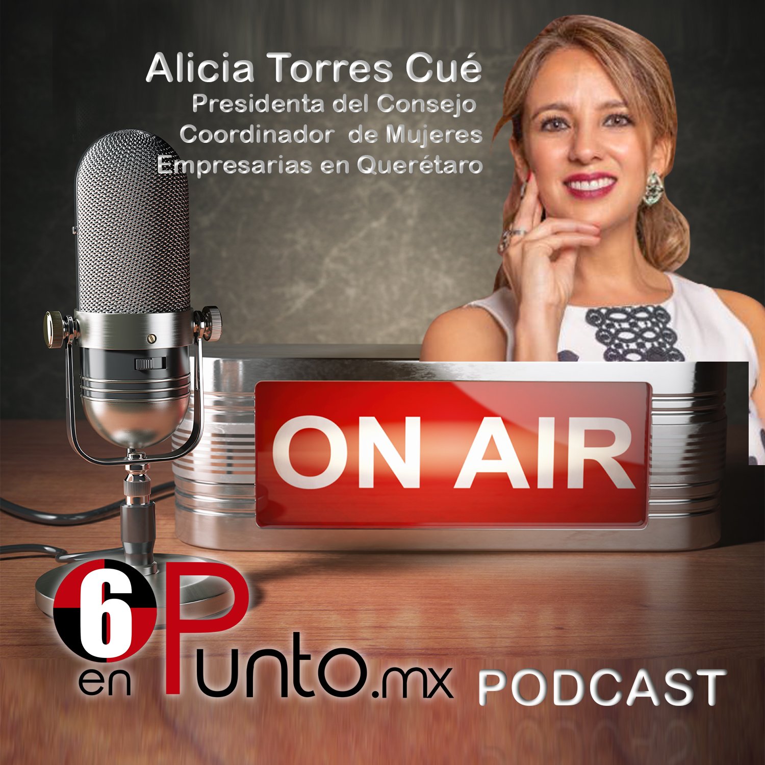 Alicia Torres Cue, presidenta del Consejo Coordinador de Mujeres Empresarias en Querétaro
