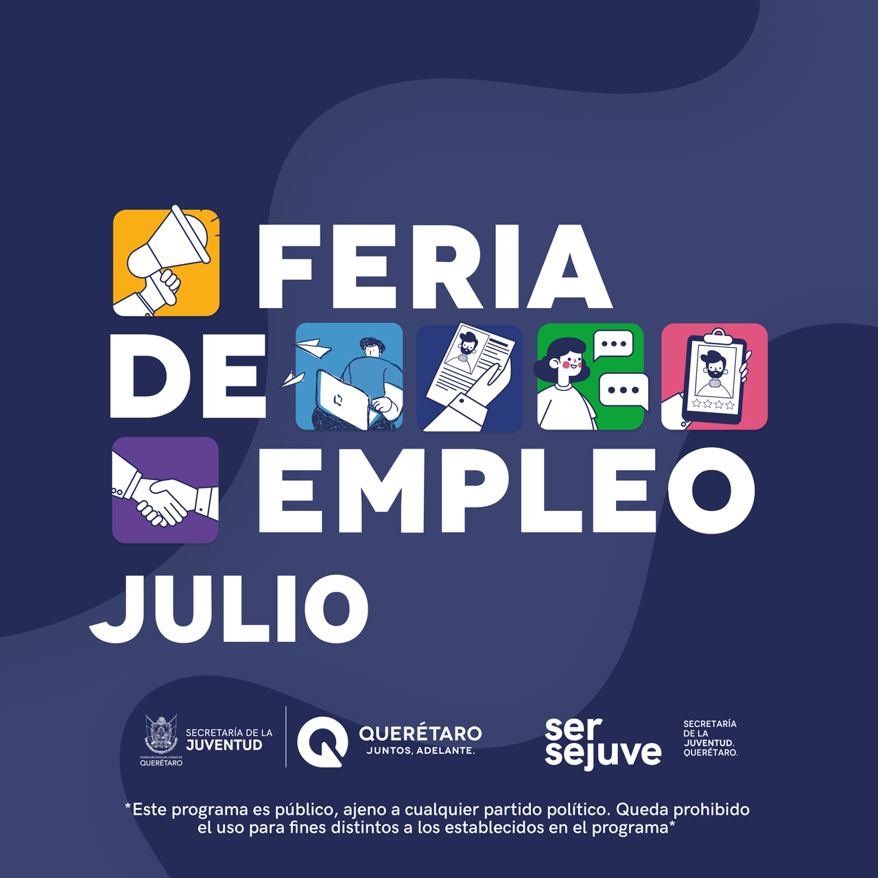 Invita SEJUVE a feria de empleo virtual
