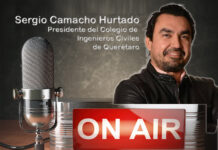 Entrevista a Sergio Camacho, presidente del Colegio de Ingenieros Civiles de Querétaro
Entrevista a Sergio Camacho, presidente del Colegio de Ingenieros Civiles de Querétaro