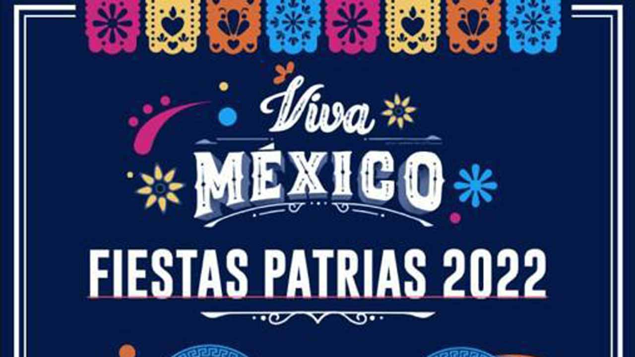 Conoce el cartel de Fiestas Patrias 2022 de Querétaro