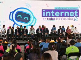 Anuncia Kuri programa para dotar con Internet a escuelas públicas de educación básica de Querétaro