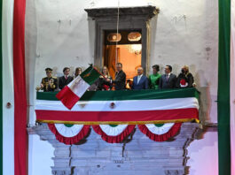 Kuri hace un llamado a la unidad de las y los mexicanos en el Grito de la Independencia