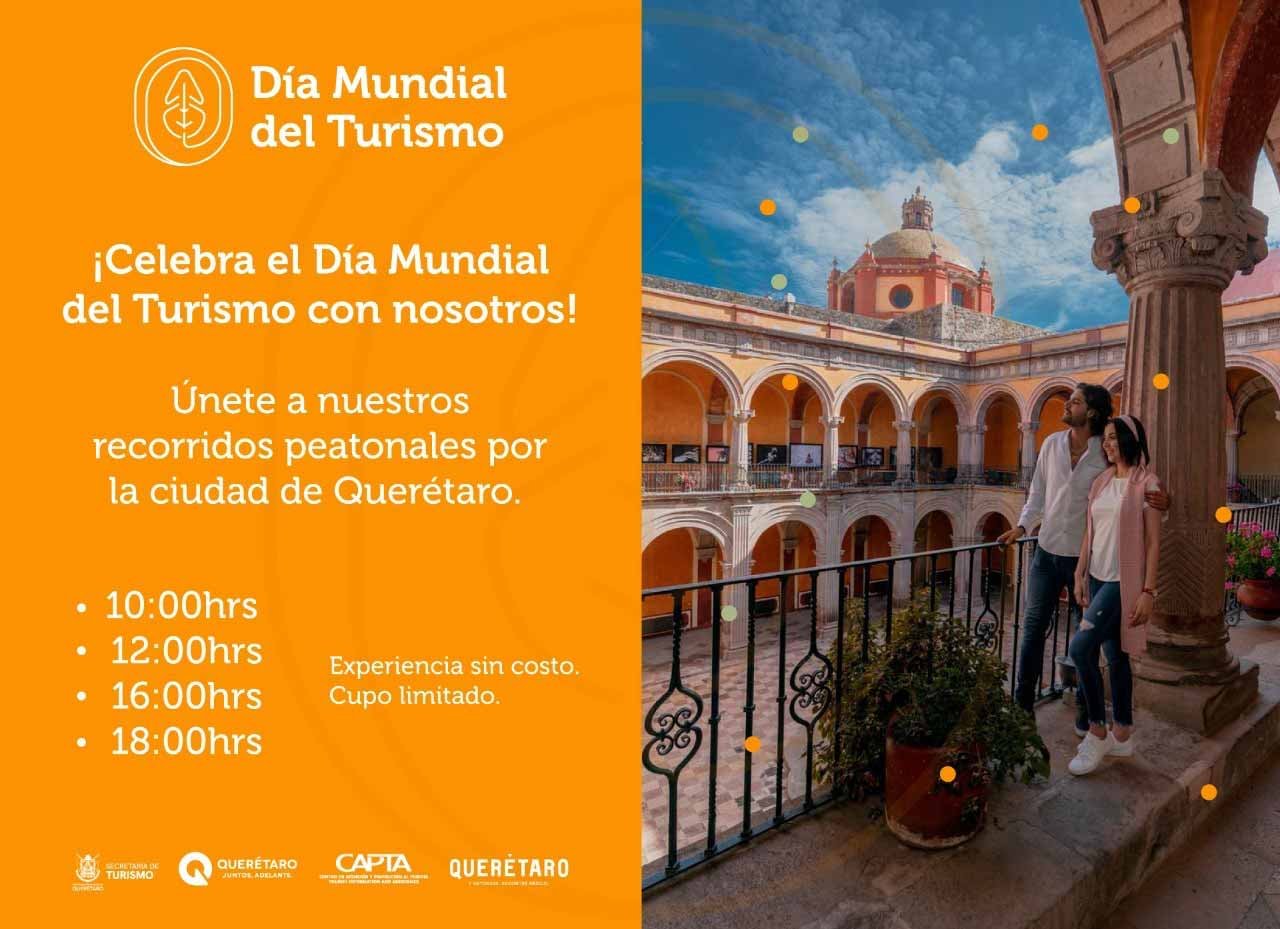 Querétaro se une a la celebración del Día Mundial del Turismo