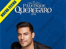 Nueva fecha de Carlos Rivera en el Palenque de la Feria de Querétaro