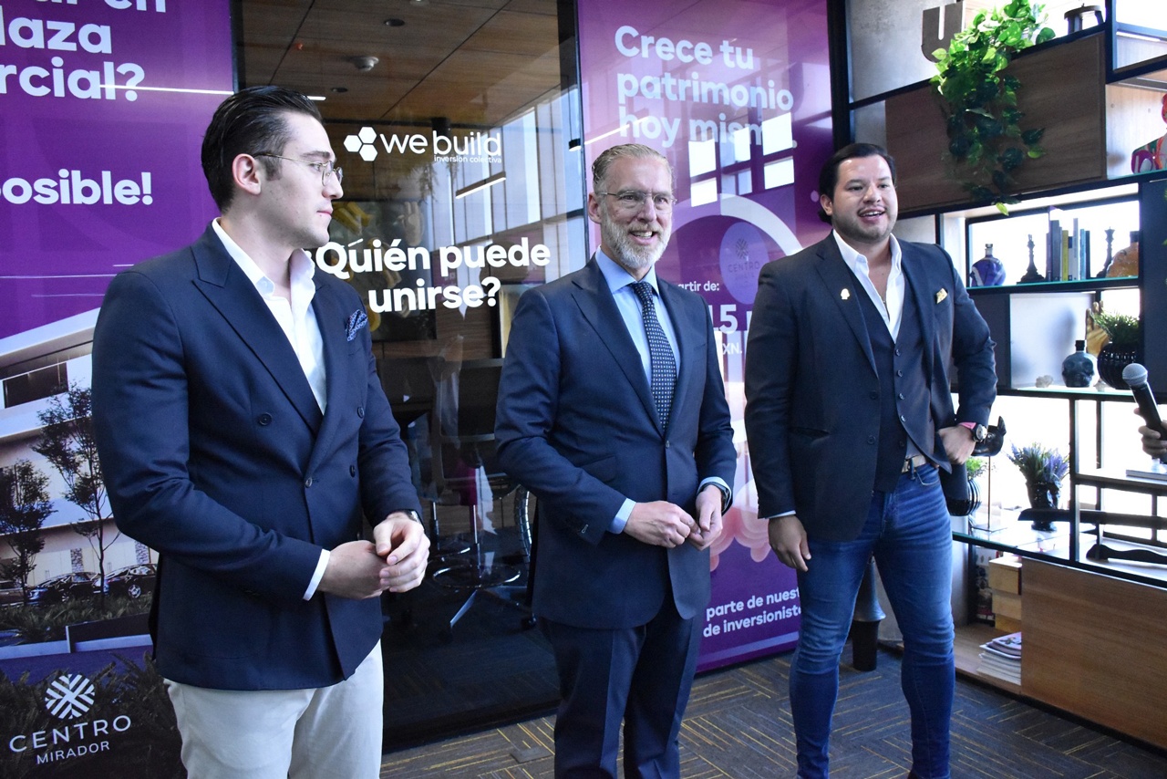 Titular de SEDESU inaugura oficinas de We Build