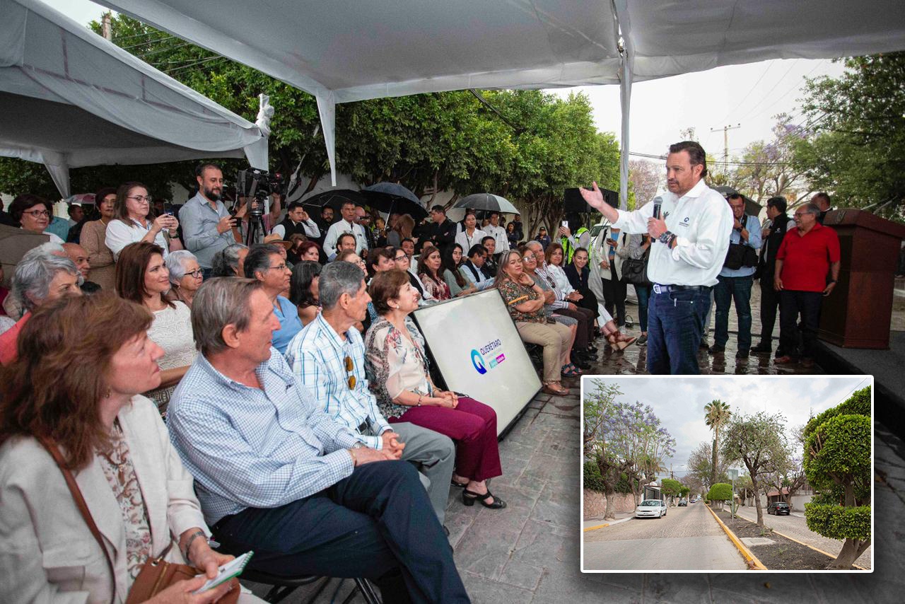 Entrega Gobernador mejoramiento de calles en la capital del estado por 89.2 mdp