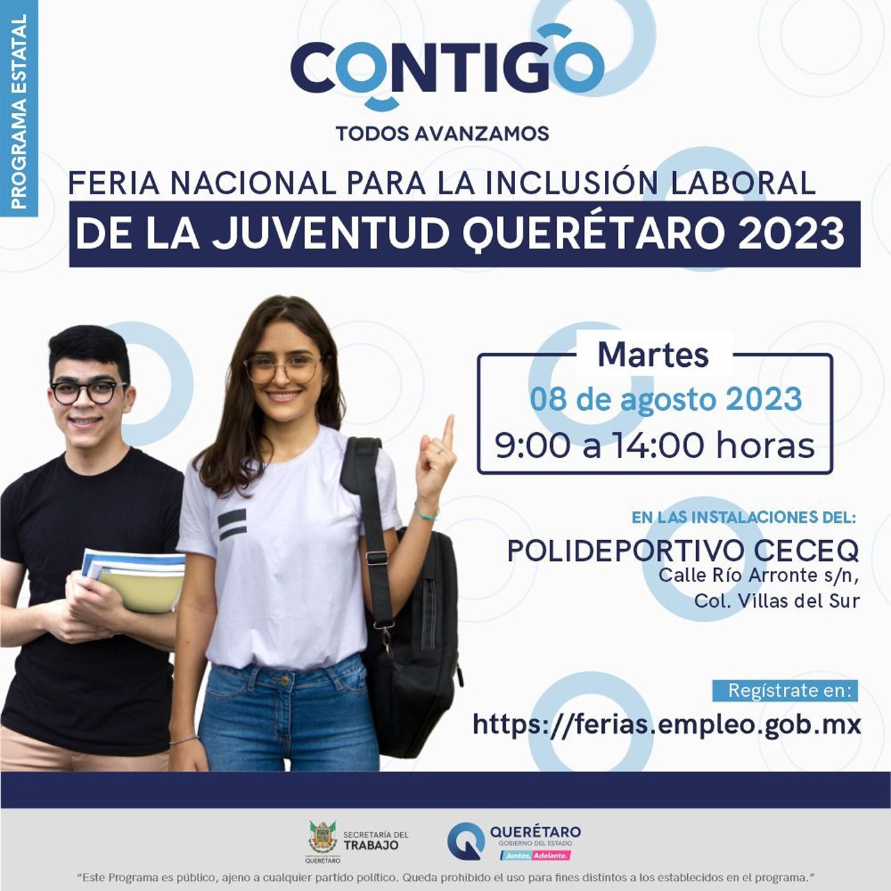 Impulsan ofertas de empleo para las y los jóvenes queretanos