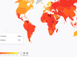 México, el peor evaluado en Transparencia entre los países que conforman la OCDE