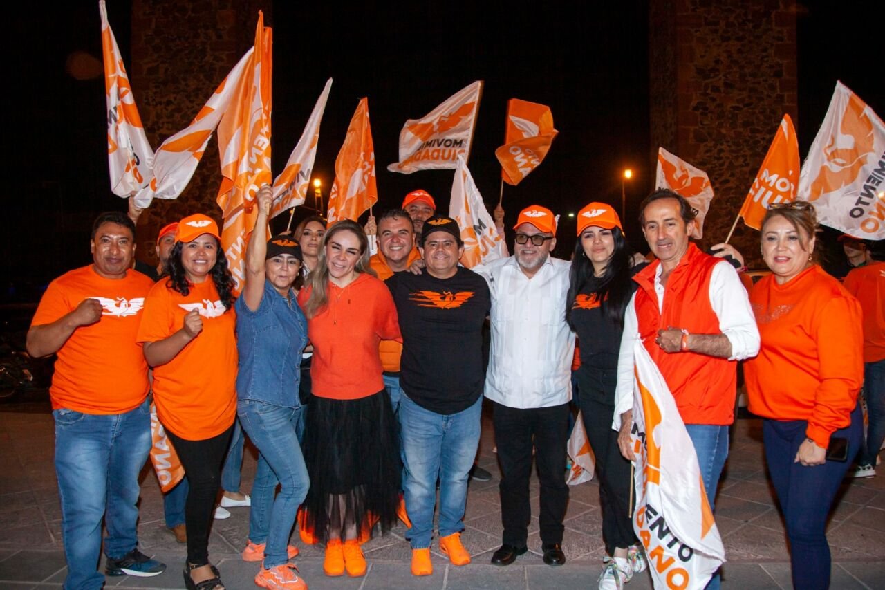 Arranca campaña el candidato al Senado por MC, Antonio Ortega Cerbón