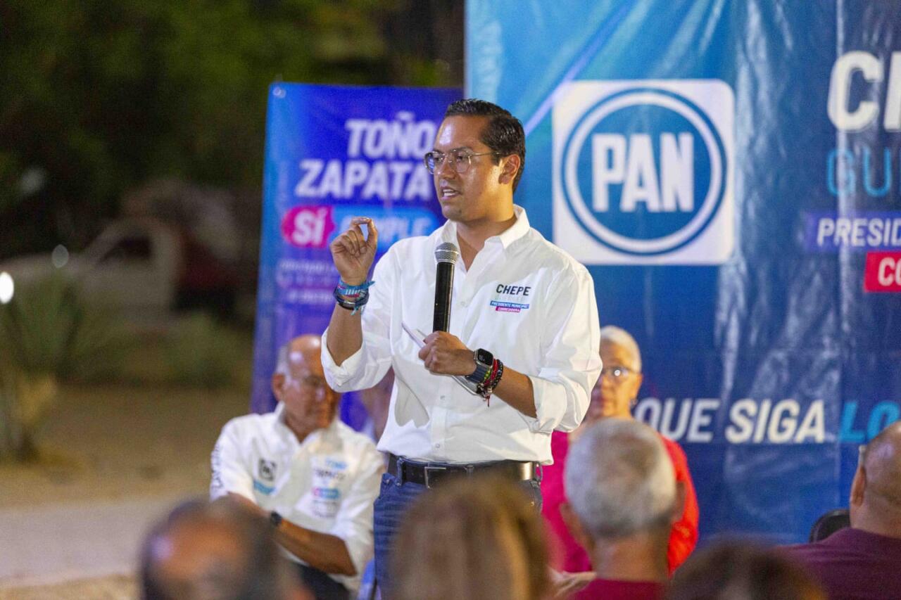 Tendremos obras y servicios públicos de calidad: Chepe Guerrero