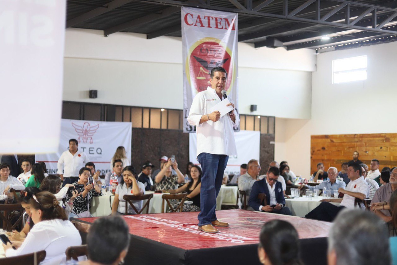 Voy a darle respuesta a las demandas de la clase trabajadora de Querétaro: Chema Tapia