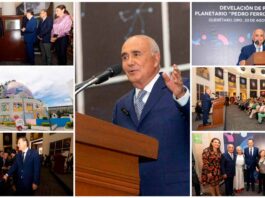 Mauricio Kuri devela placa conmemorativa del planetario Pedro Ferriz Santa Cruz