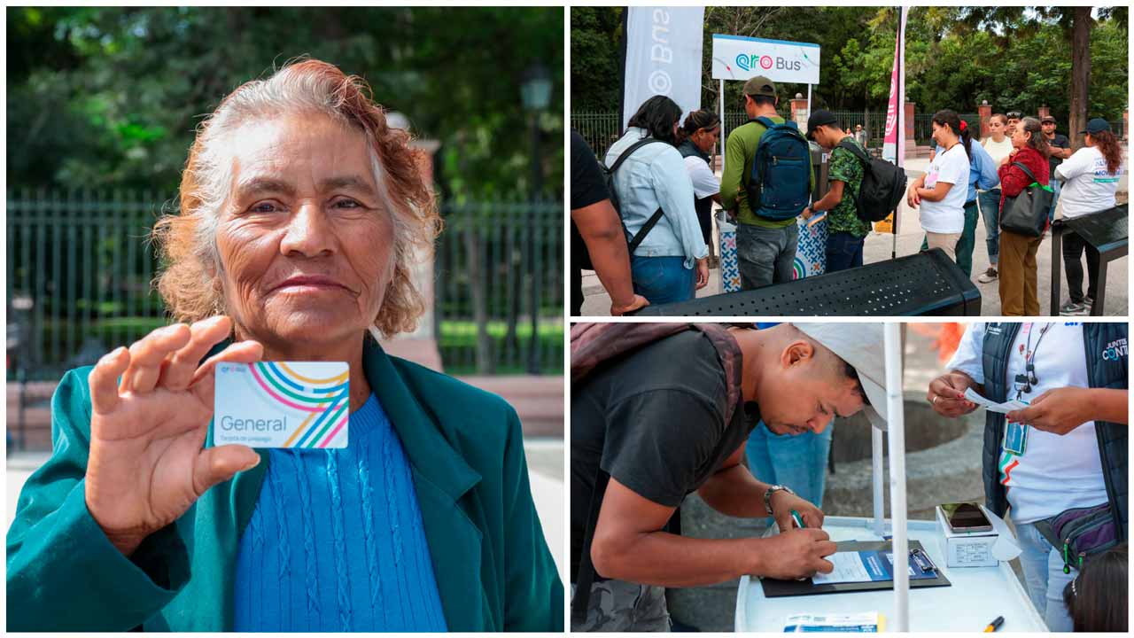 Entrega AMEQ 15 mil tarjetas Qrobus durante mega jornada