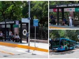 Nuevo ordenamiento vial en paradores de Av. Luis Pasteur