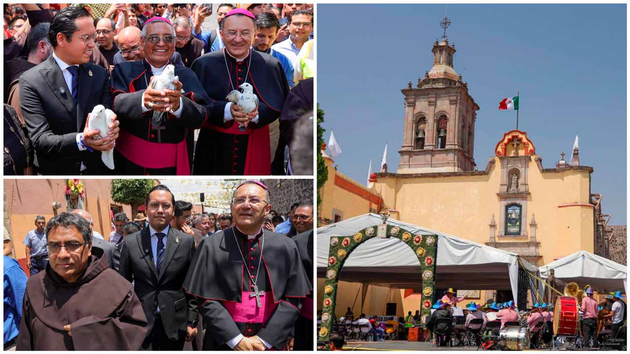 Chepe Guerrero atestigua proclamación de la Basílica de Nuestra Señora del Pueblito