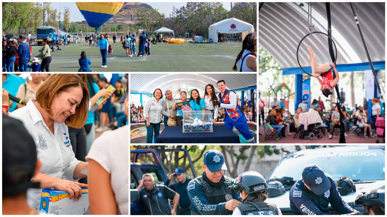 Más de mil 300 niñas y niños disfrutaron del “Festival de Sonrisas”