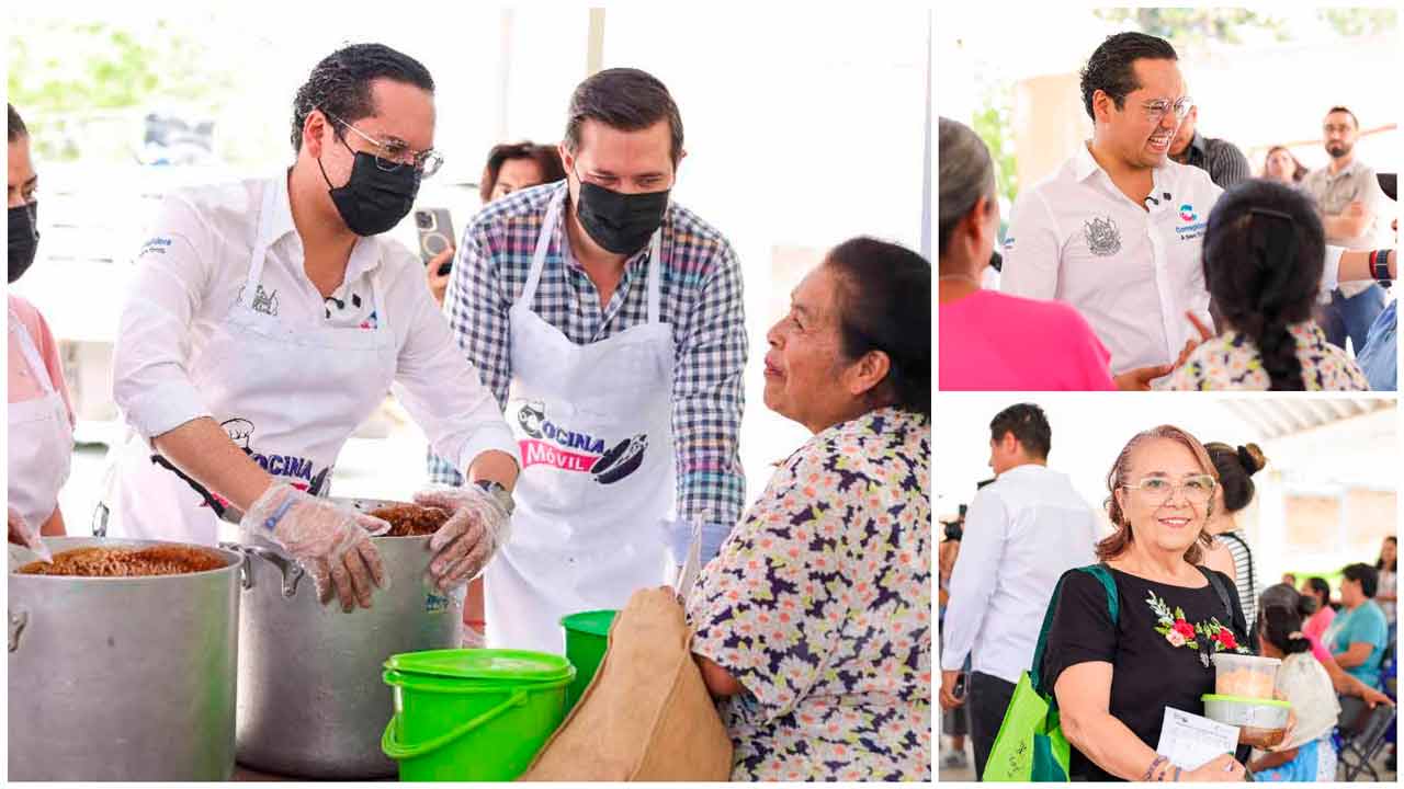 Chepe Guerrero supervisa jornada de Cocina Móvil en El Progreso