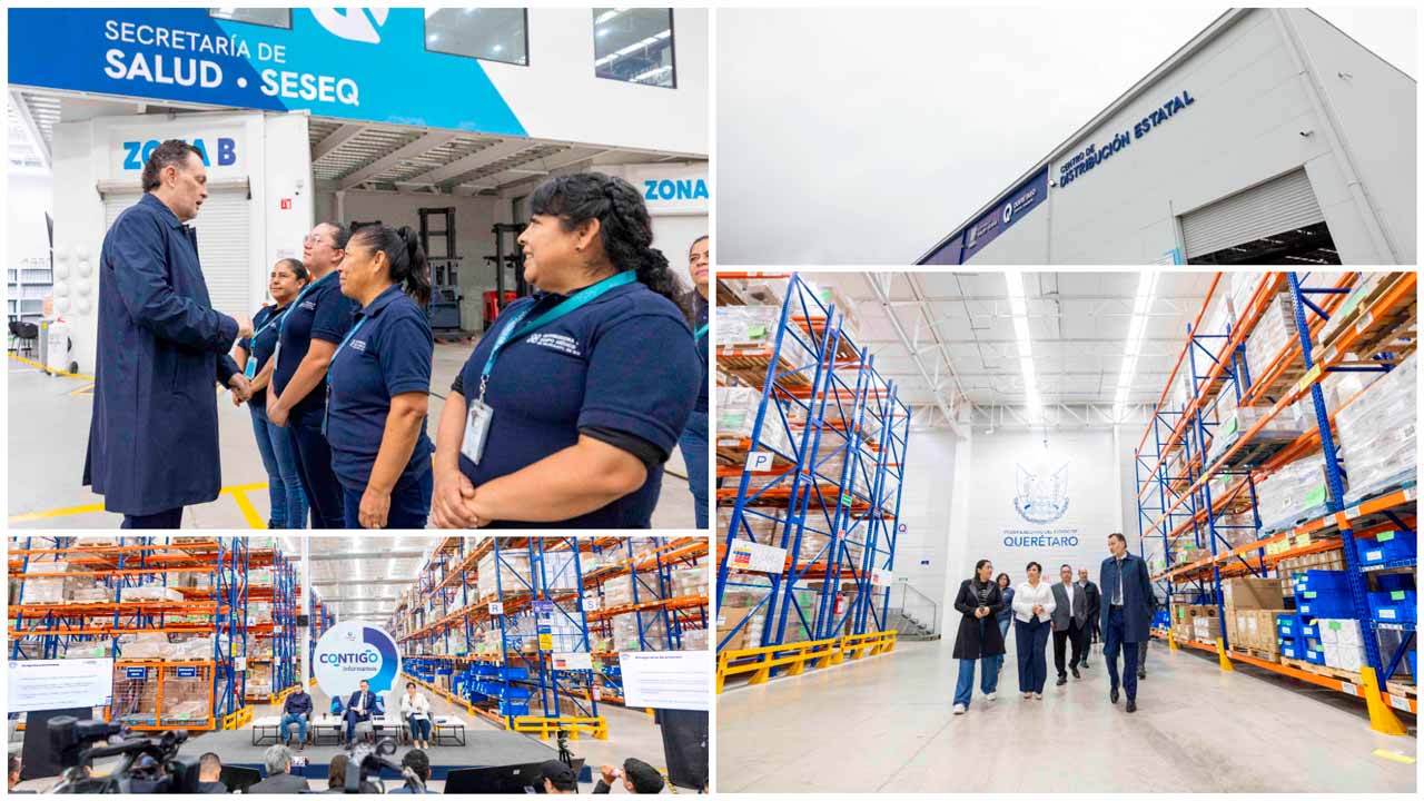 Querétaro mejora distribución de medicamentos con tecnología