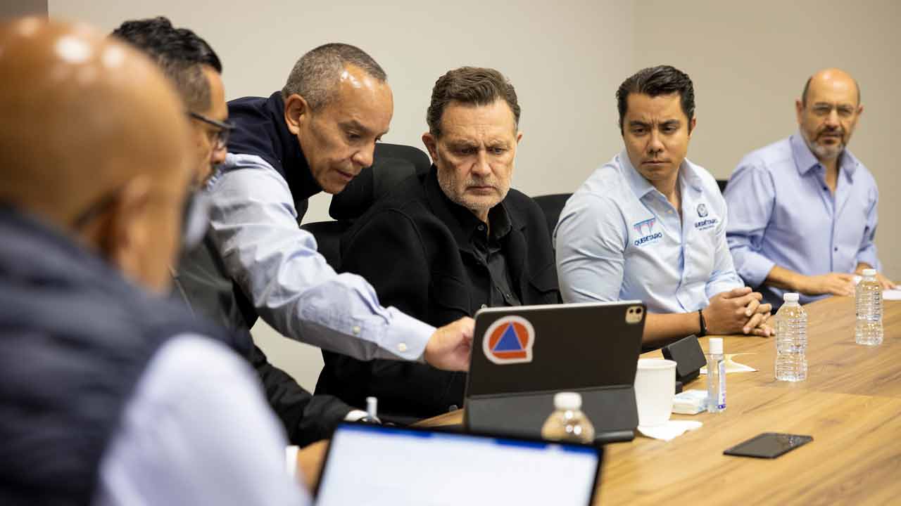 Kuri encabezó reunión de seguimiento por lluvias