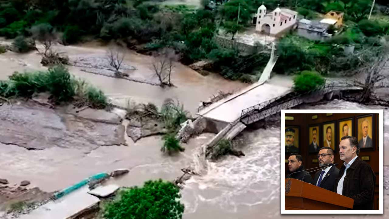 Reconstruirán puente colapsado entre Tolimán y Colón