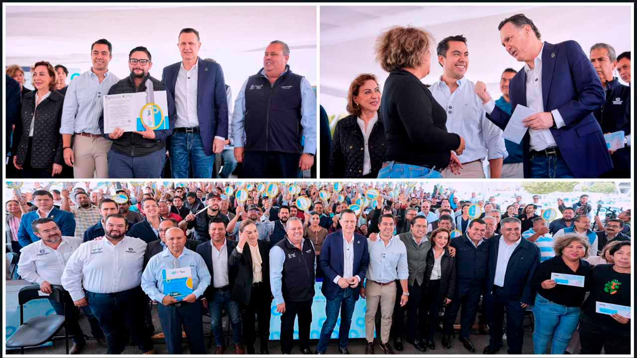 Felifer entrega apoyo económico "El Extra" a taxistas de la capital