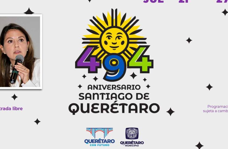 Querétaro celebrará con gran festival su 494 Aniversario