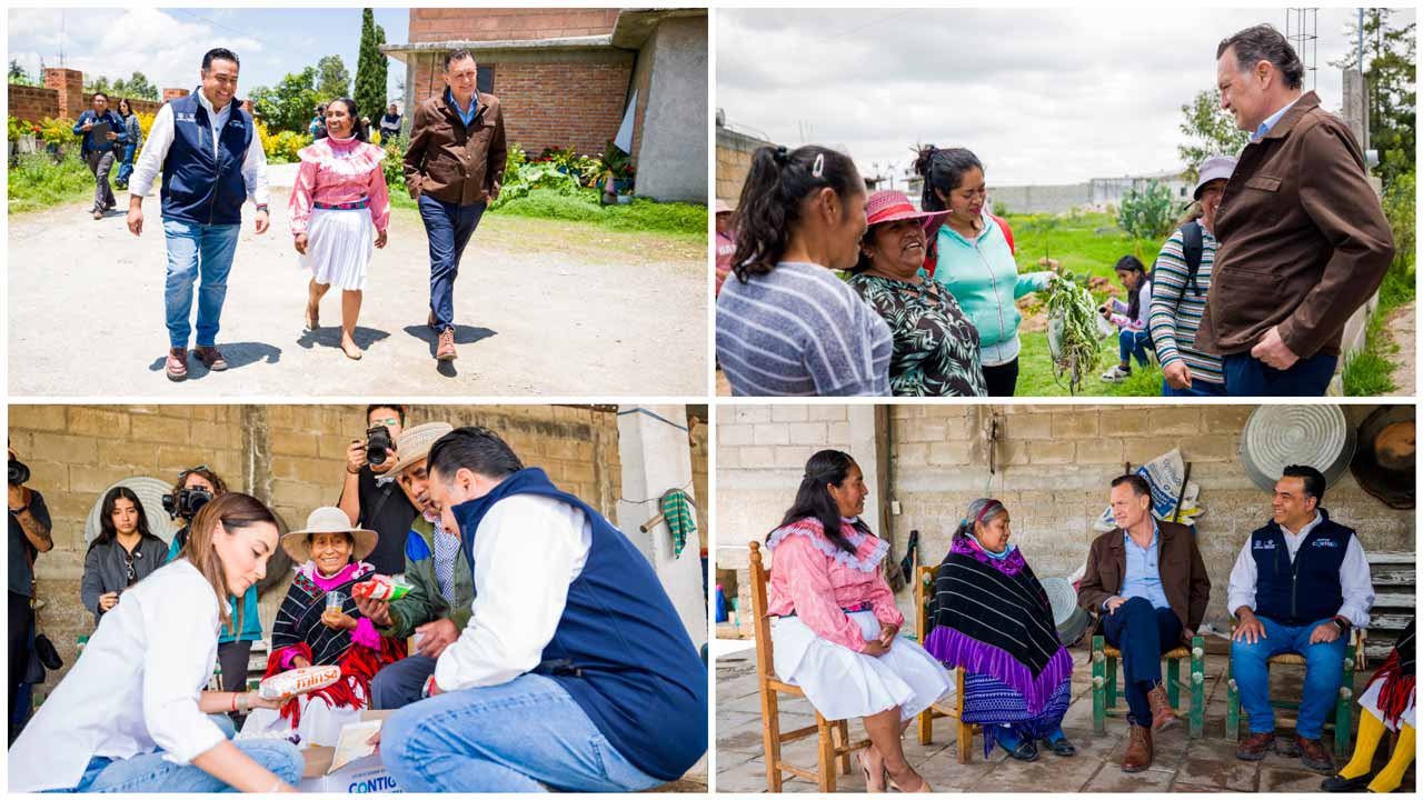 Entregan Kuri y Nava la despensa alimentaria 40 mil de "Contigo en tu mesa"