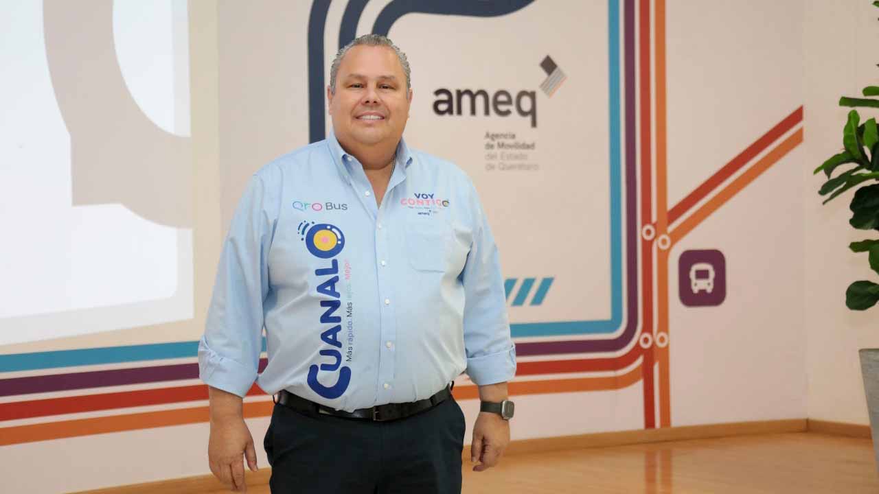 Gerardo Cuanalo presenta “Voy Contigo” para mejorar el servicio de Qrobus
