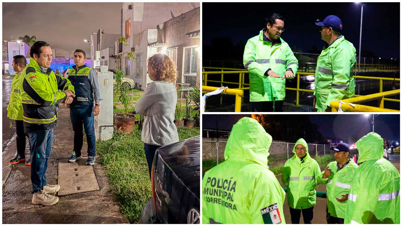 Atienden afectaciones por lluvias en Corregidora