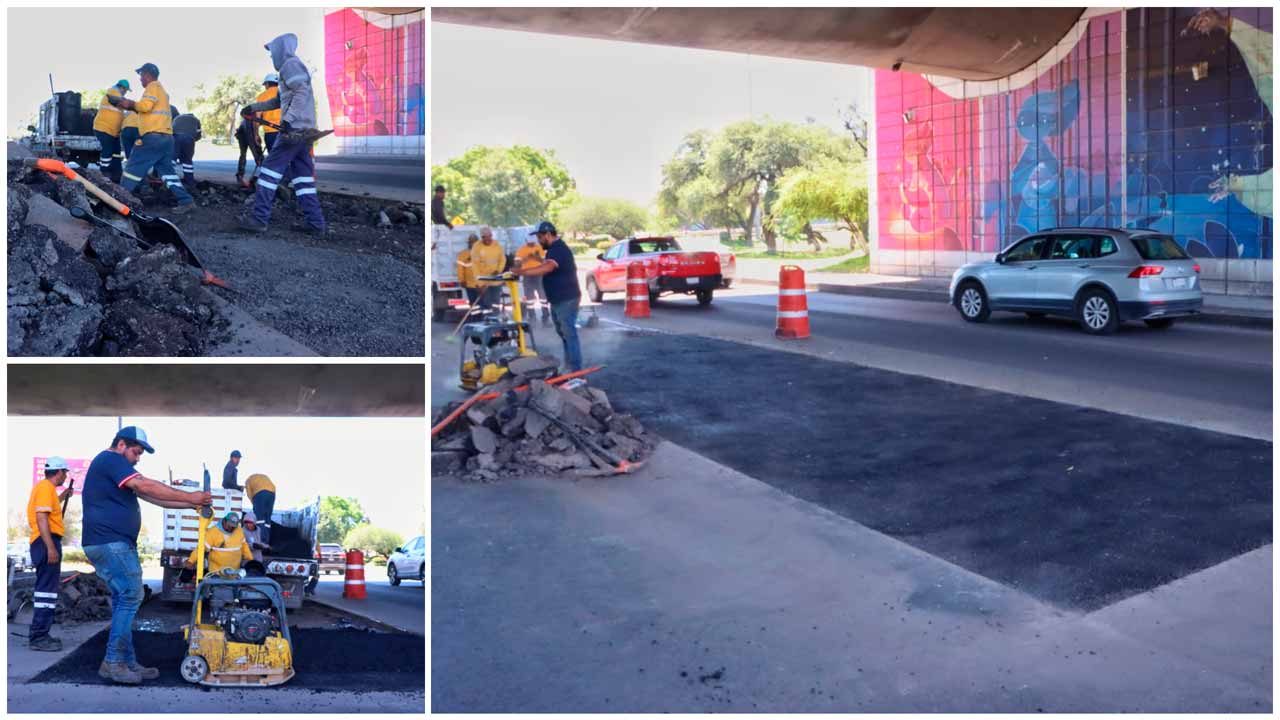 Brigadas Antibaches de Corregidora atienden Constituyentes y Libramiento Sur Poniente