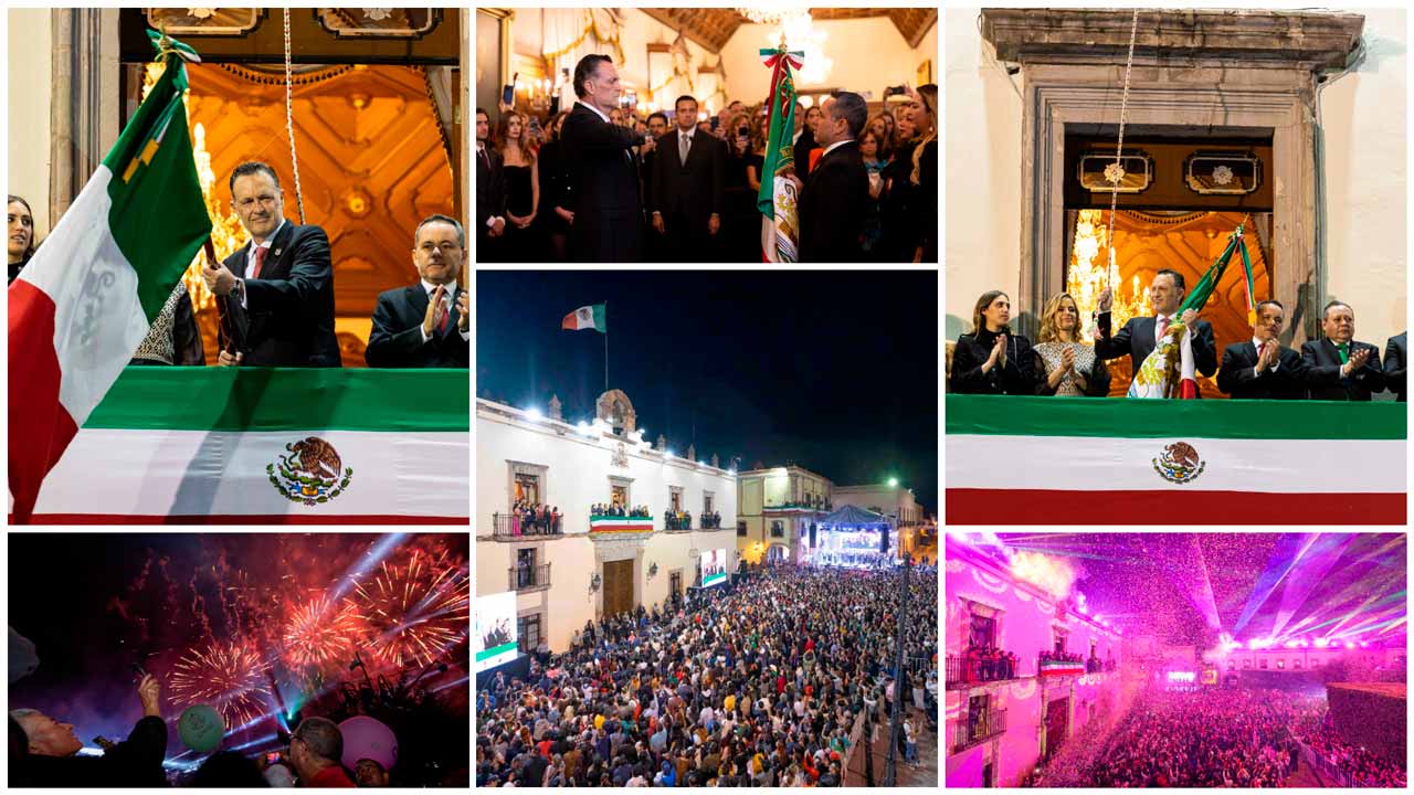 Celebra Querétaro el CCXV aniversario del Grito de Independencia